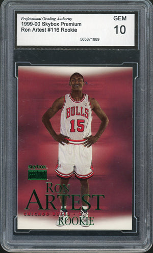 1999-00 SkyBox Premium #116 Ron Artest 10
