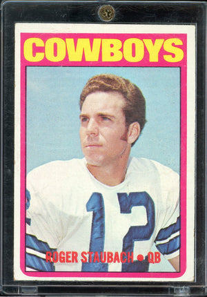 1972 Topps #200 Roger Staubach