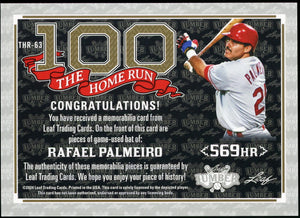 2024 Leaf Lumber #THR-63 Rafael Palmeiro