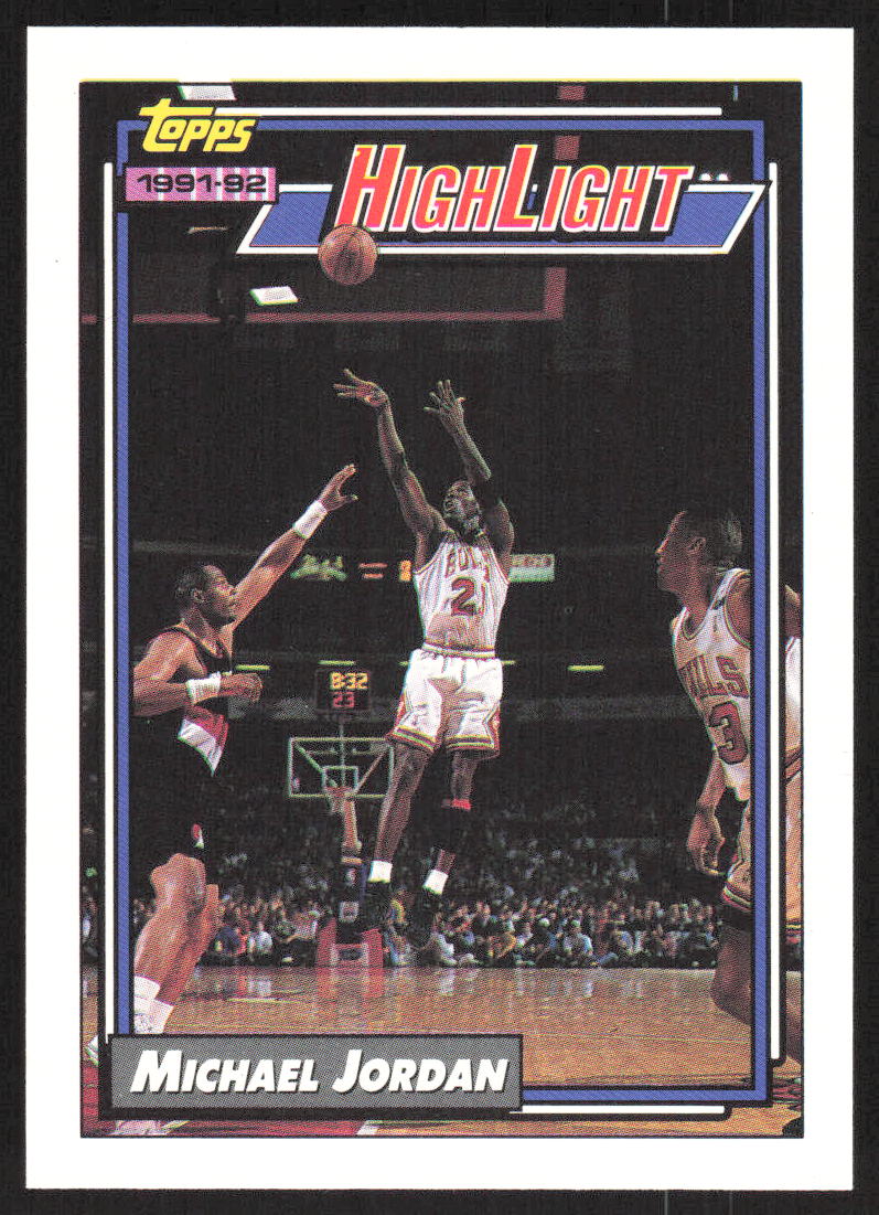 1992-93 Topps #3 Michael Jordan