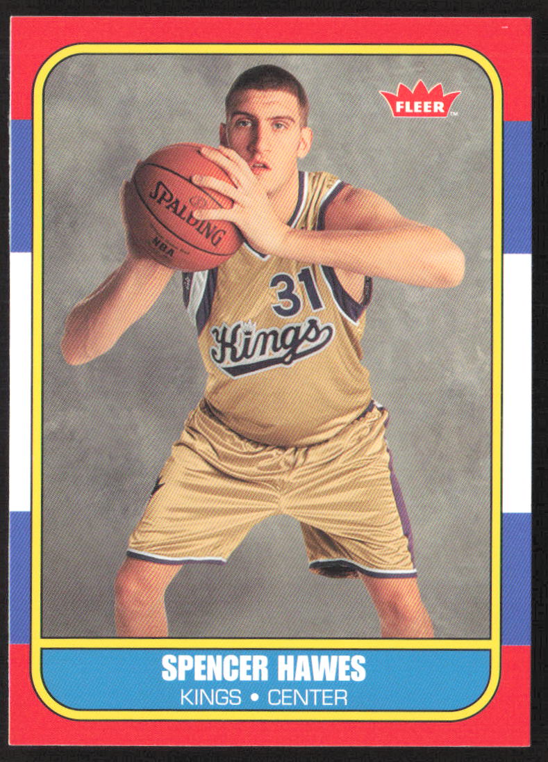 2007-08 Fleer #86R-147 Spencer Hawes 86-87 Retro Rookies