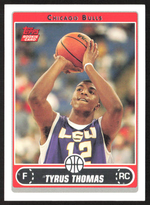 2006-07 Topps #231a Tyrus Thomas LSU