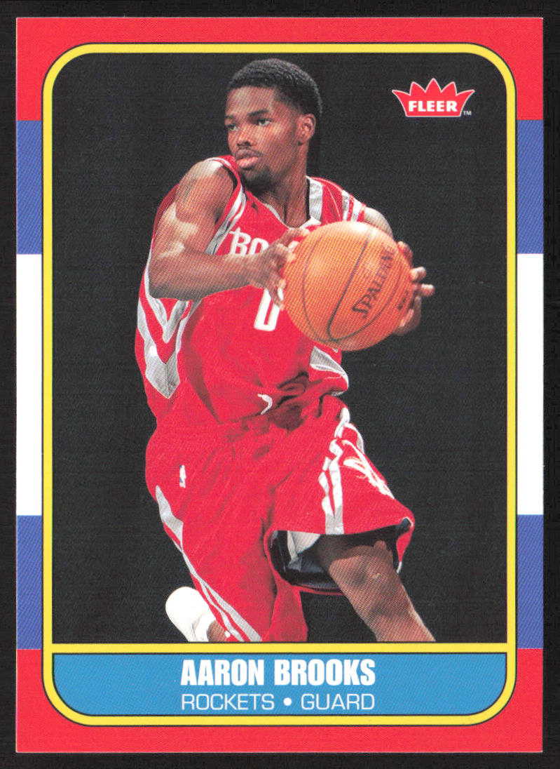 2007-08 Fleer #86R-136 Aaron Brooks 86-87 Retro Rookies