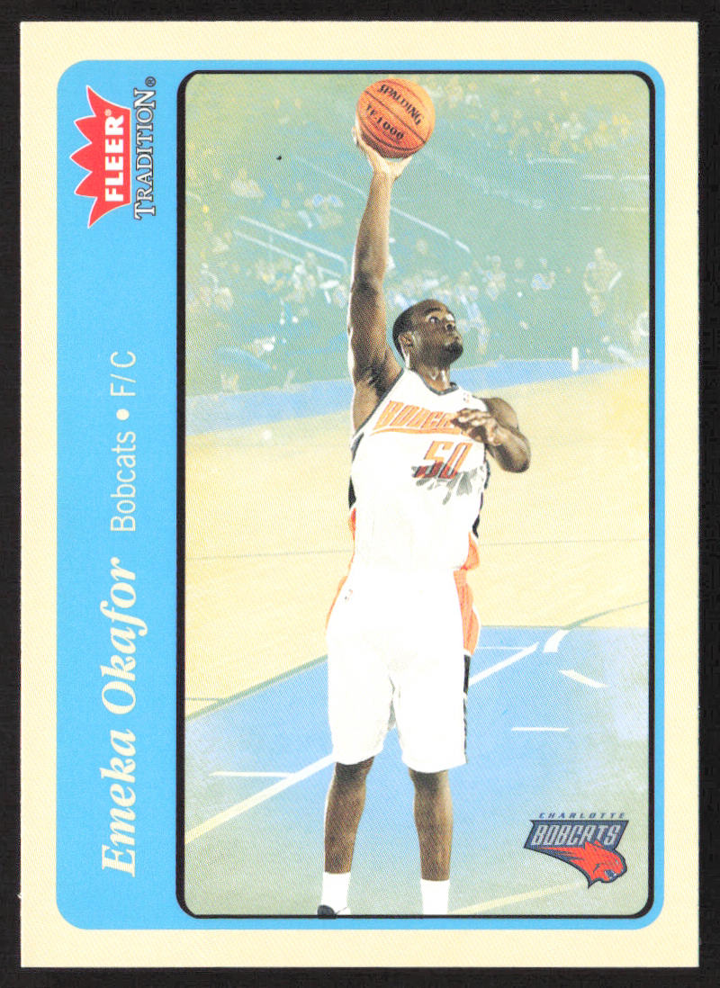 2004-05 Fleer Tradition #222 Emeka Okafor Blue