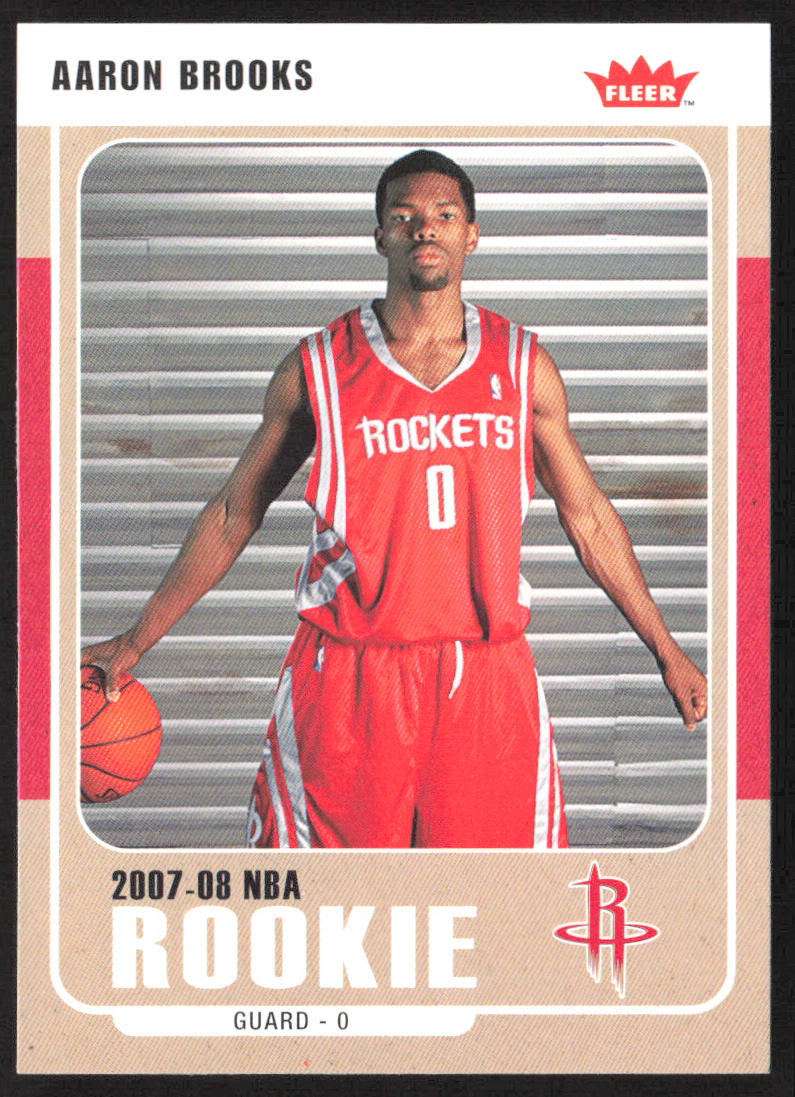 2007-08 Fleer #218 Aaron Brooks