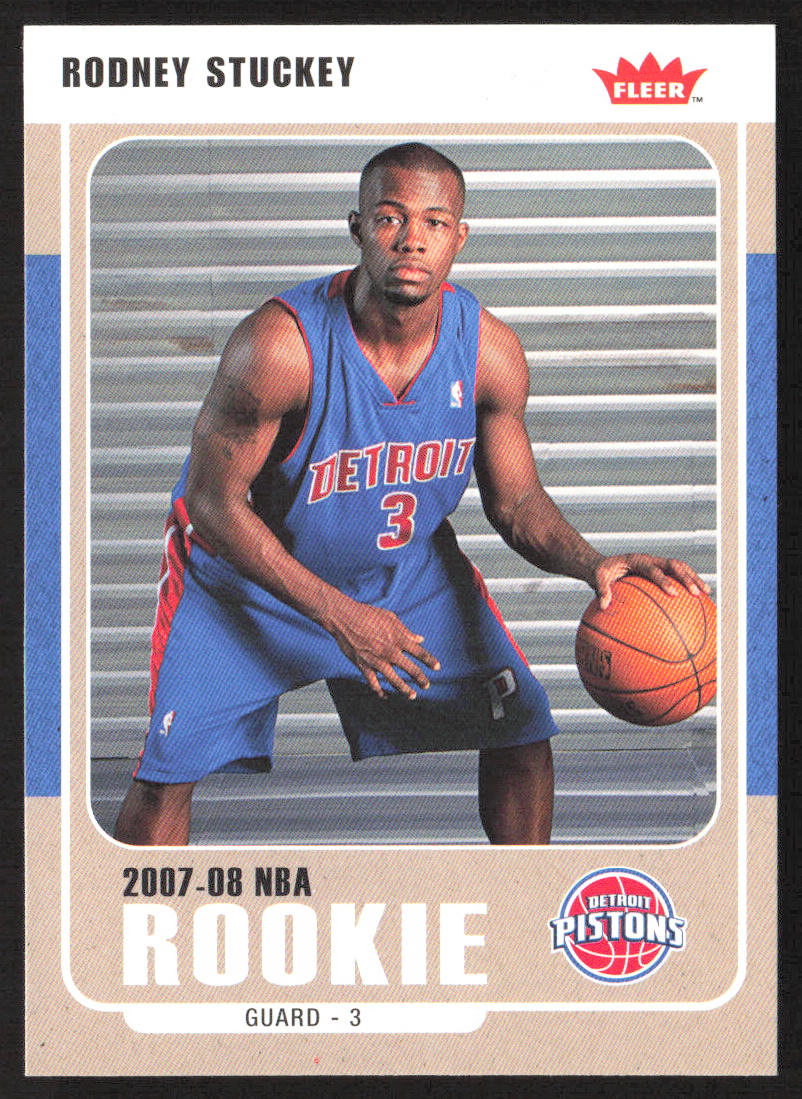 2007-08 Fleer #226 Rodney Stuckey