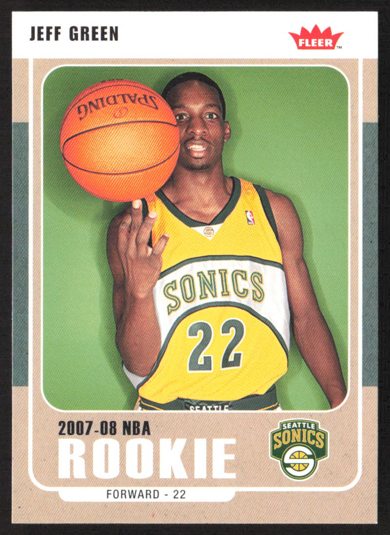 2007-08 Fleer #214 Jeff Green