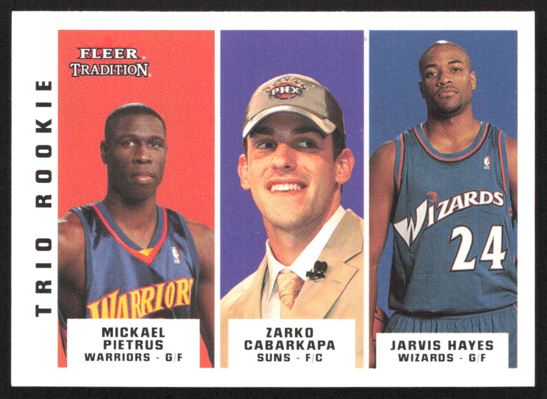 2003-04 Fleer Tradition - All-Star Weekend #299 Pietrus / Cabarkapa / Hayes