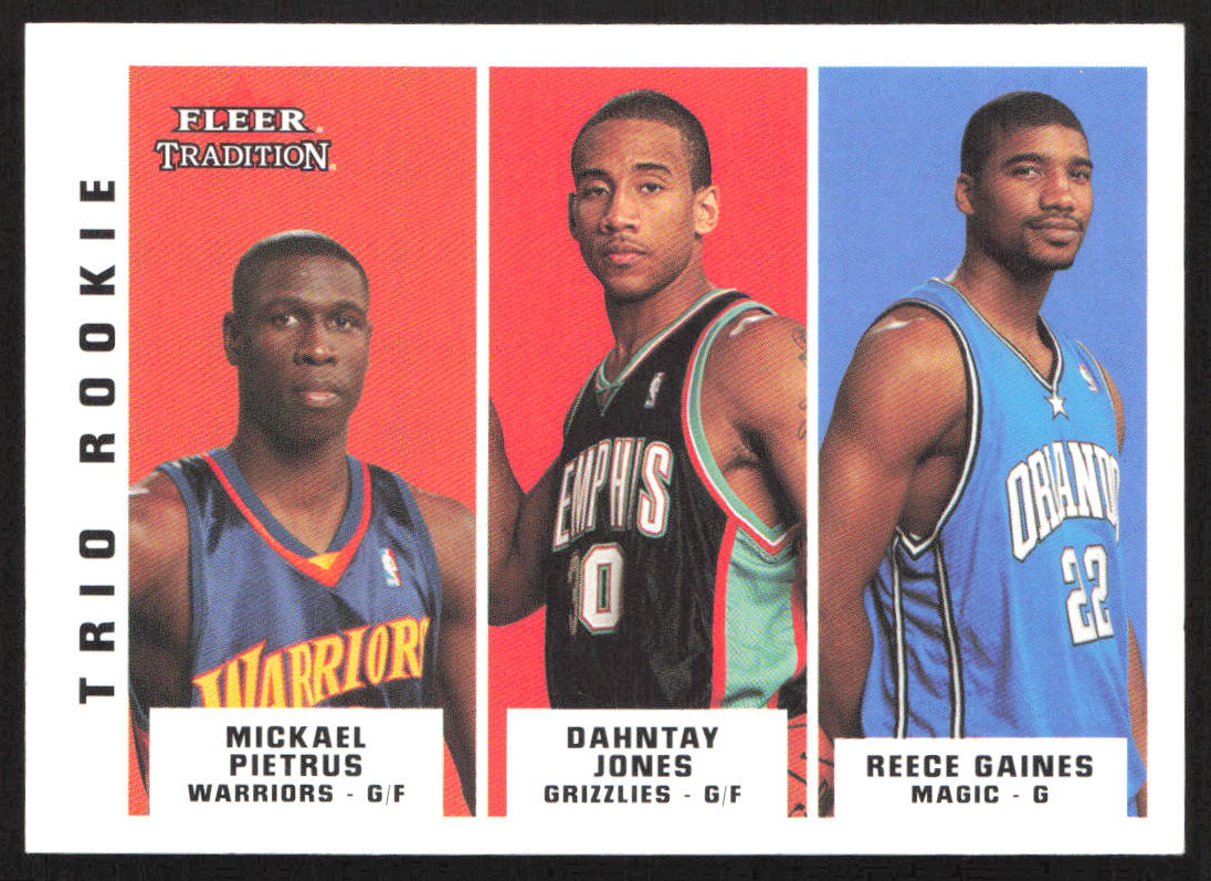 2003-04 Fleer Tradition - All-Star Weekend #297 Pietrus /Jones / Gaines