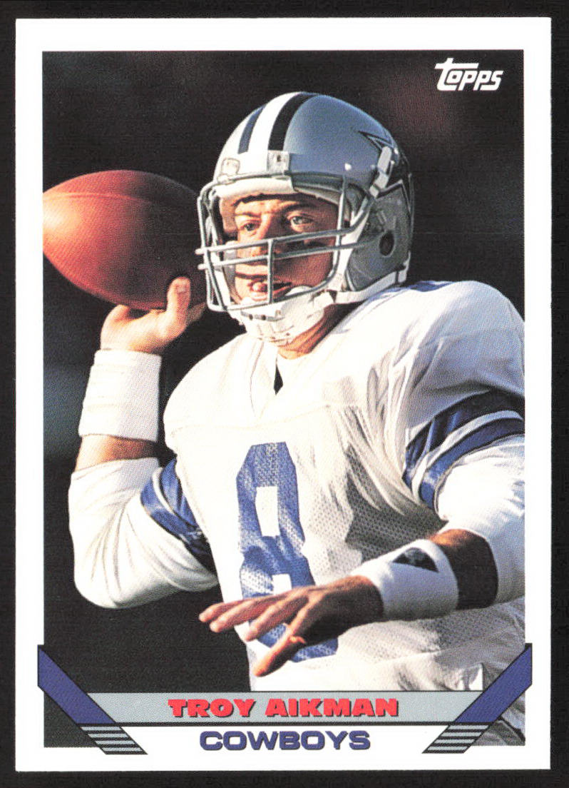 1993 Topps #530 Troy Aikman