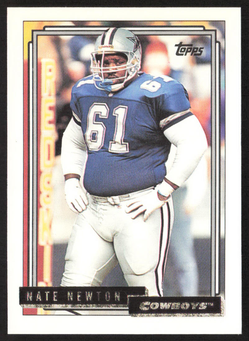 1992 Topps #56 Nate Newton