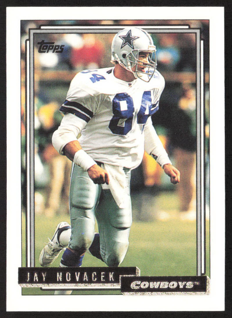 1992 Topps #518 Jay Novacek