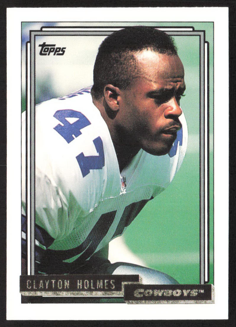 1992 Topps #695 Clayton Holmes