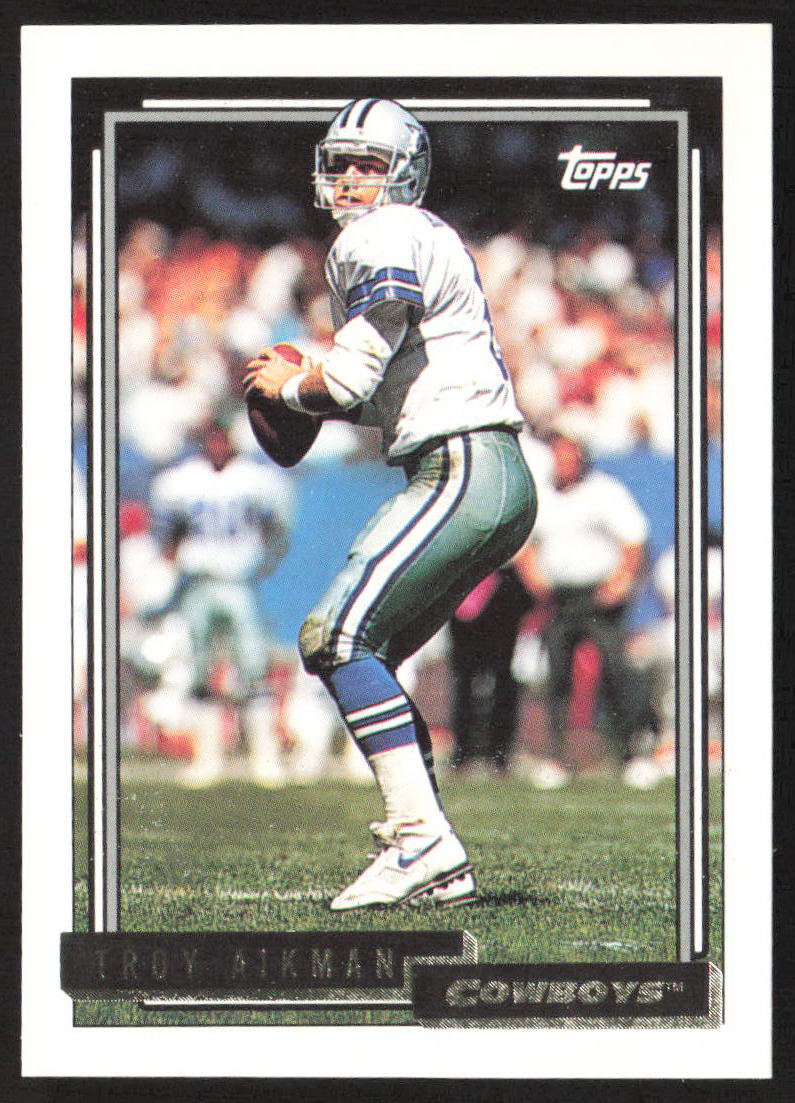 1992 Topps #744 Troy Aikman