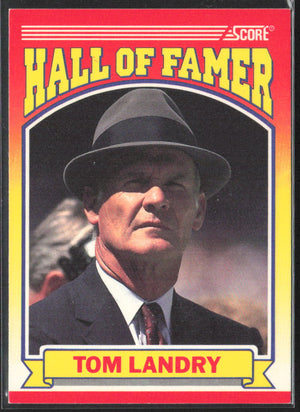 1990 Score #597 Tom Landry