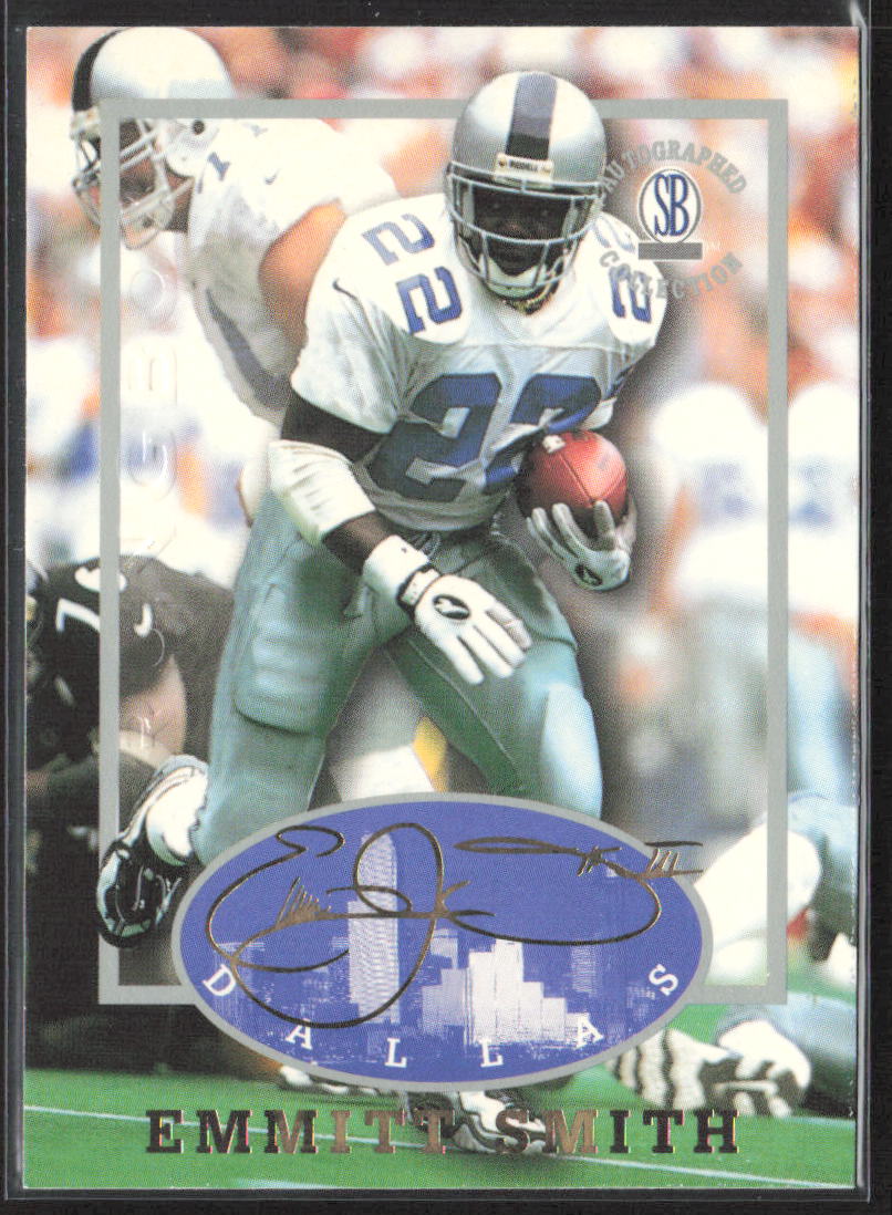 1997-98 Score Board Autographed Collection #6 Emmitt Smith