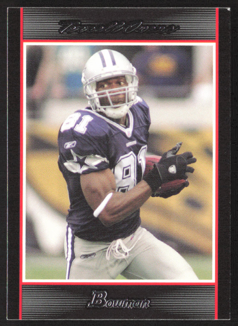 2007 Bowman #64 Terrell Owens