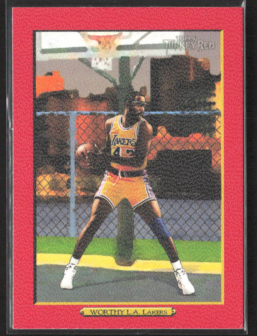 2006-07 Topps Turkey Red #236 James Worthy Red