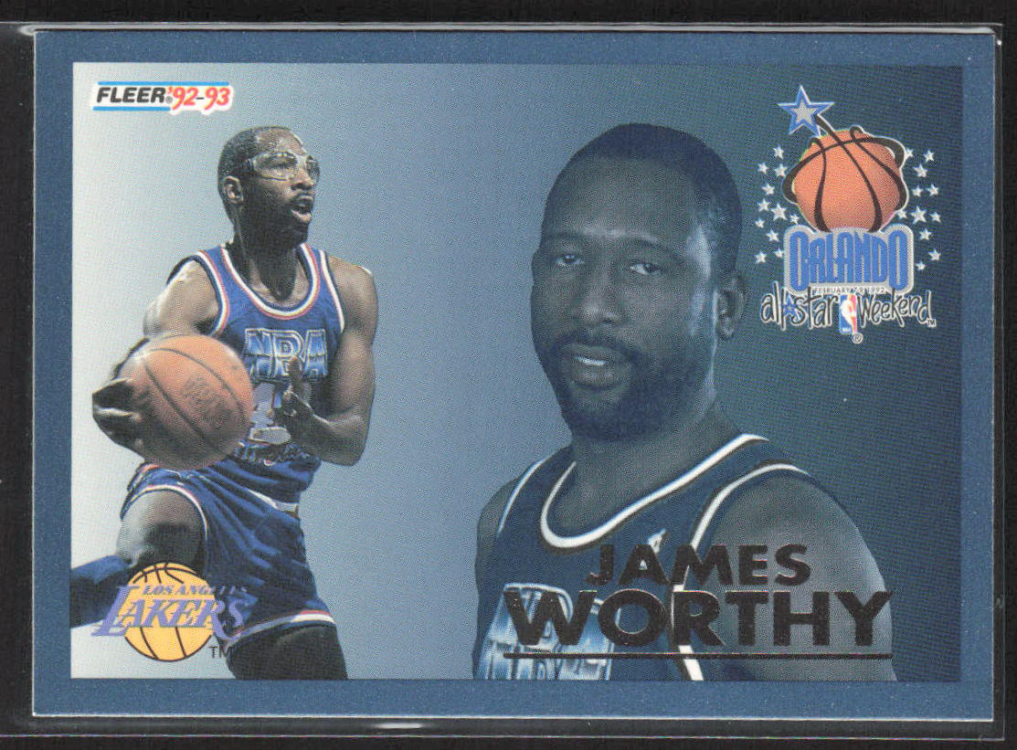 1992-93 Fleer #24 James Worthy All-Stars