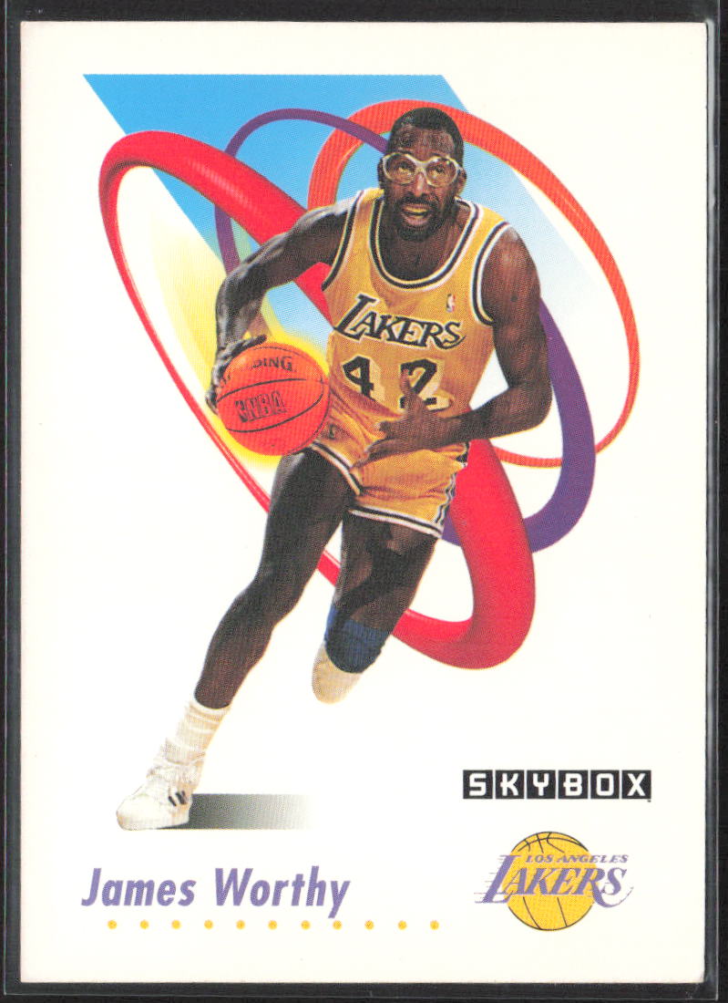 1991-92 SkyBox #143 James Worthy