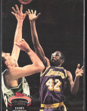 1992-93 Stadium Club #327 James Worthy Members Only