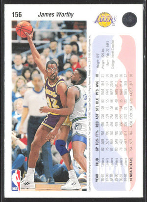 1992-93 Upper Deck European (Spanish) #194 James Worthy