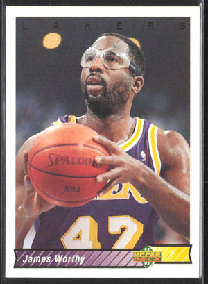 1992-93 Upper Deck European (Spanish) #194 James Worthy