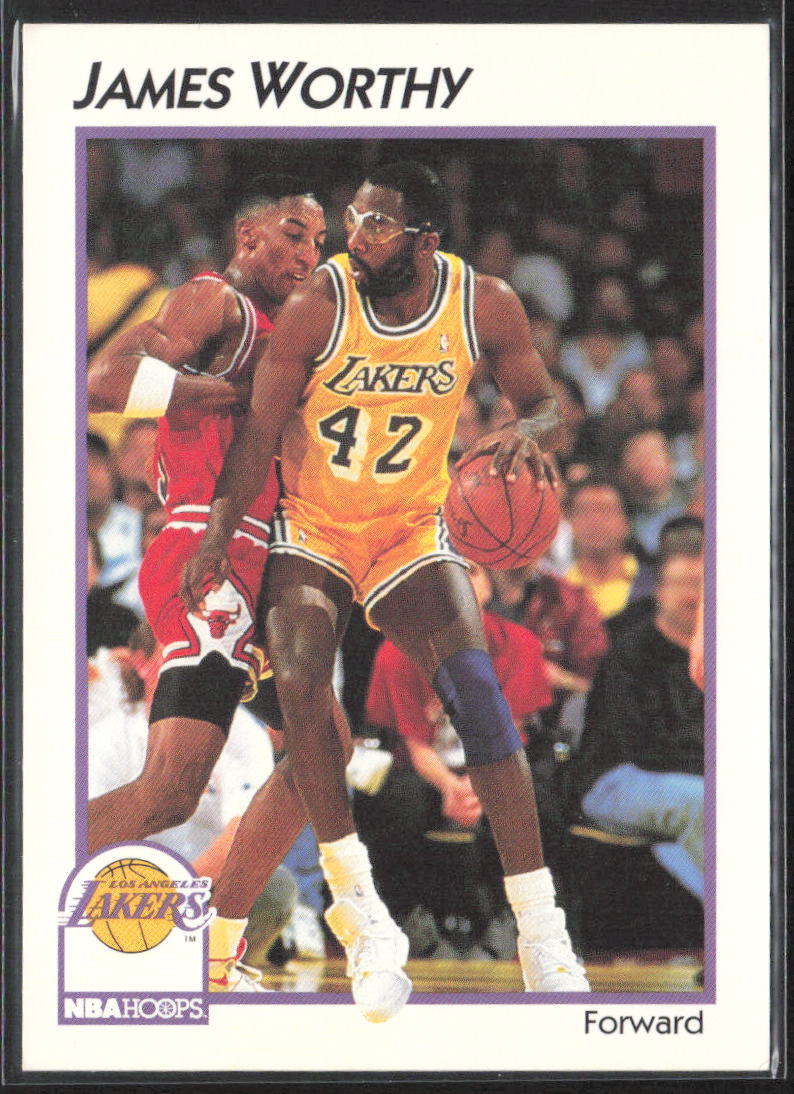 1991-92 Hoops McDonald's #21 James Worthy