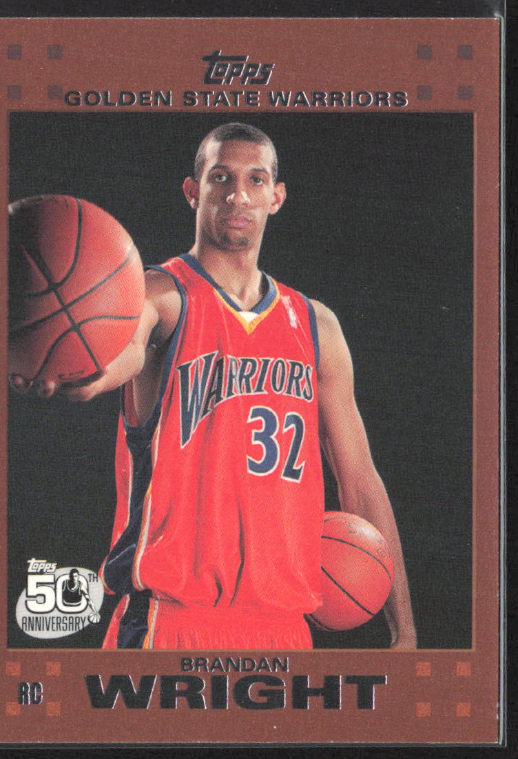 2007-08 Topps #118 Brandan Wright Copper #/50