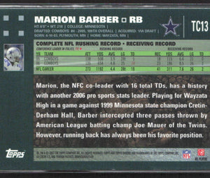 2007 Topps Chrome #TC13 Marion Barber