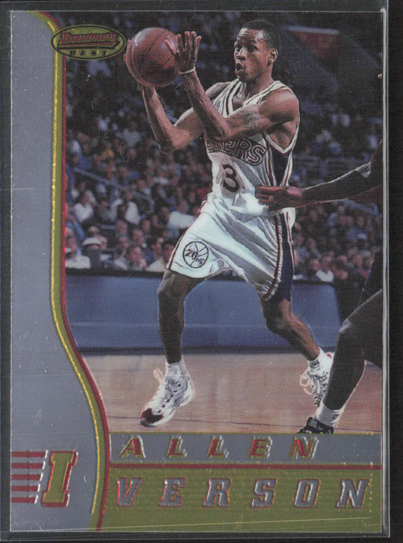 1996-97 Bowman's Best #R1 Allen Iverson Atomic Refractors