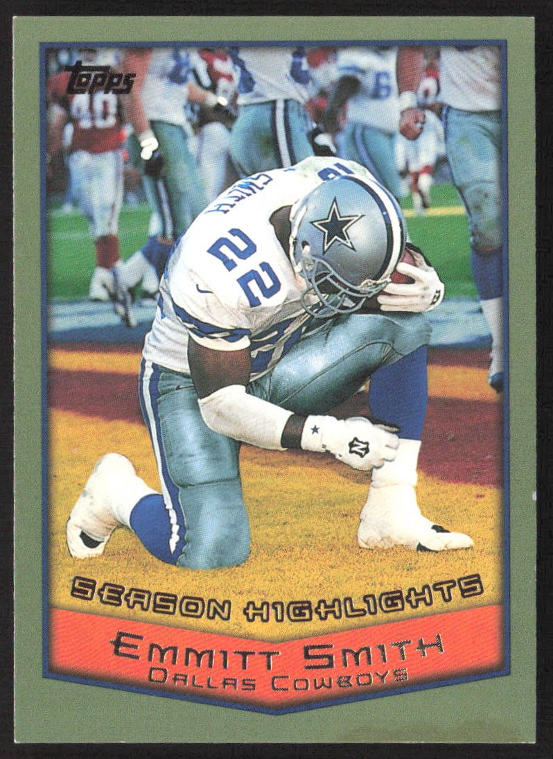 1999 Topps #322 Emmitt Smith