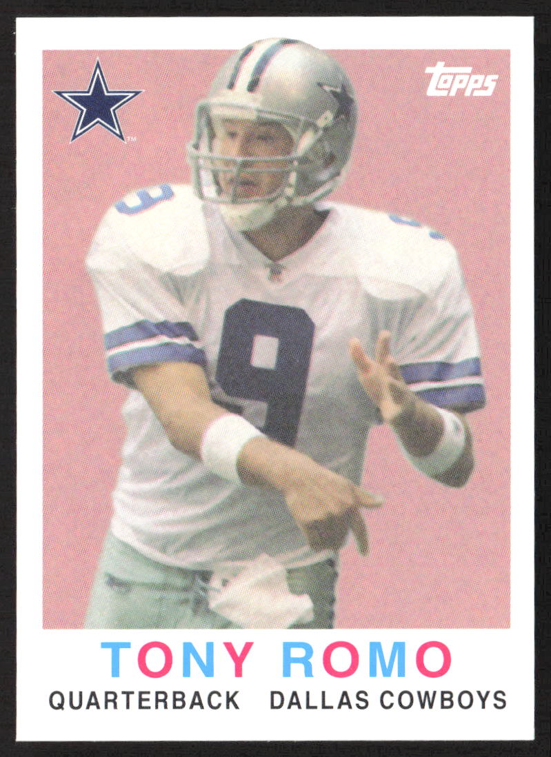 2008 Topps #4 Tony Romo Turn Back the Clock