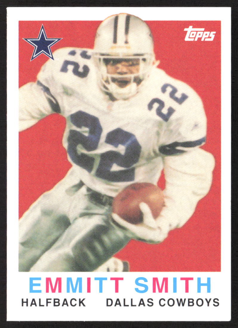 2008 Topps #34 Emmitt Smith Turn Back the Clock