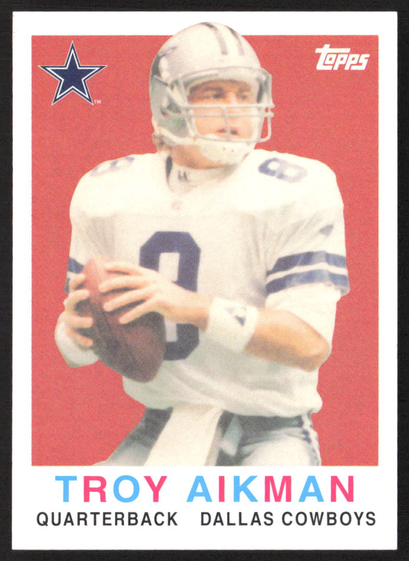 2008 Topps #28 Troy Aikman Turn Back the Clock