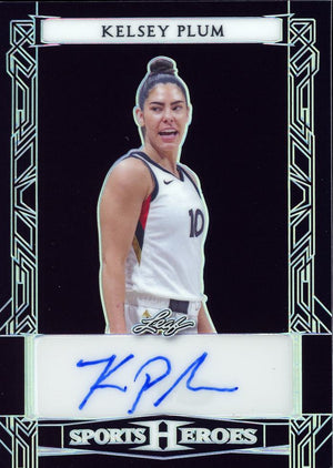 2024 Leaf Sports Heroes #BA-KP1 Kelsey Plum #5/25