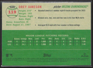 2023 Topps Chrome Platinum Anniversary #119 Drey Jameson