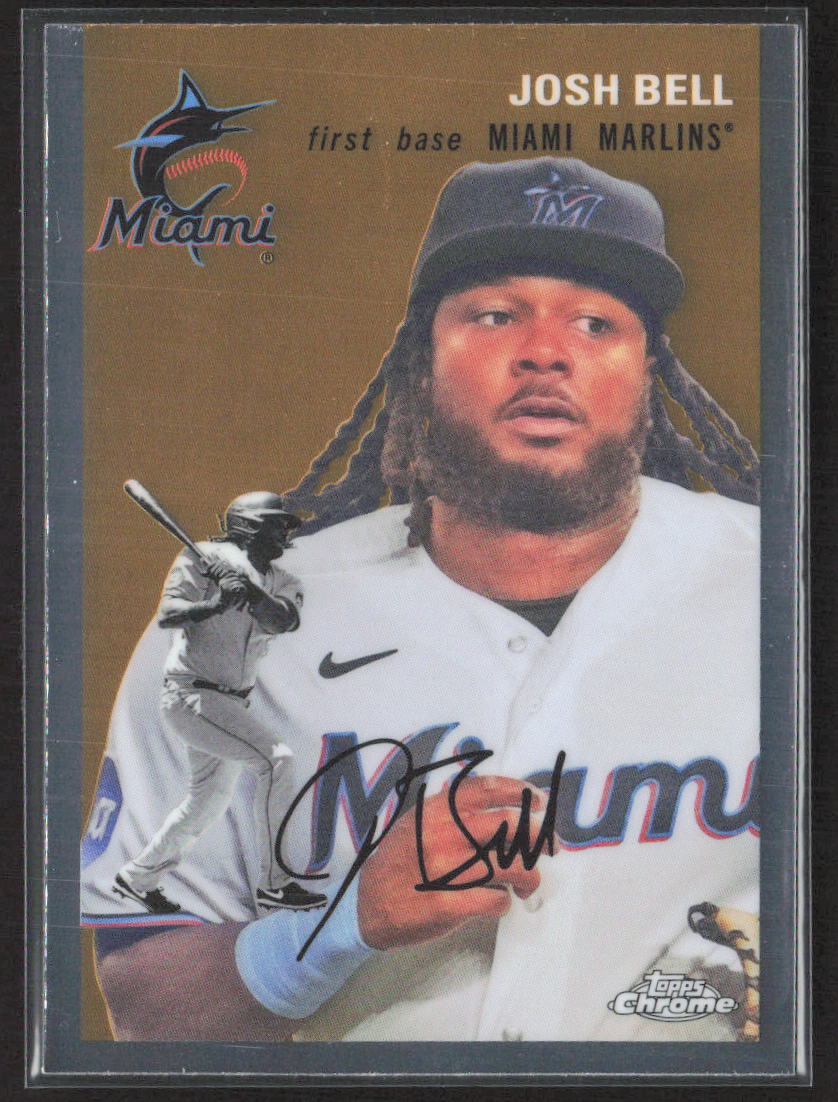 2023 Topps Chrome Platinum Anniversary #291 Josh Bell Refractor