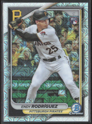 2024 Topps Bowman #68 Endy Rodriguez Green Pattern