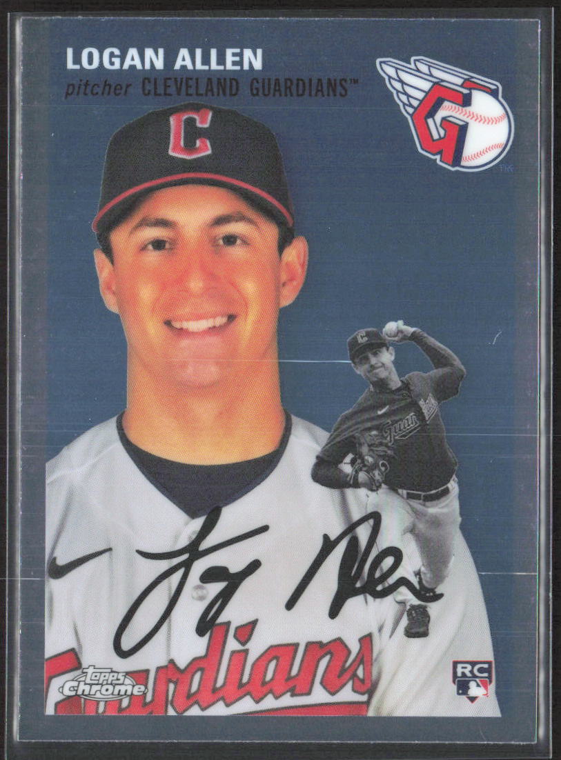 2023 Topps Chrome Platinum Anniversary #105 Logan Allen