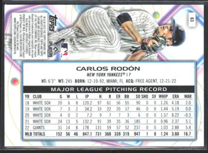 2023 Topps Cosmic Chrome #63 Carlos Rodón