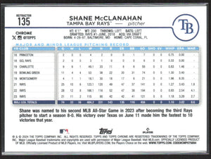 2024 Topps Chrome #578 Shane McClanahan