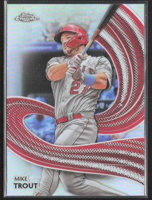 2024 Topps Chrome #S-1 Mike Trout Strokes