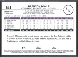 2024 Topps #574 Brenton Doyle