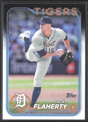 2024 Topps #640 Jack Flaherty Aqua