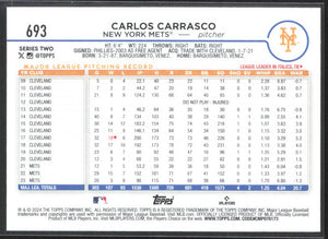 2024 Topps #693 Carlos Carrasco