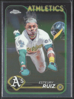 2024 Topps Chrome #241 Esteury Ruiz