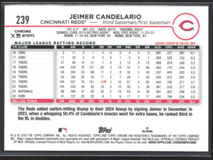 2024 Topps Chrome #239 Jeimer Candelario