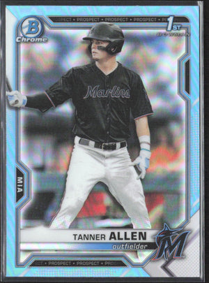 2021 Bowman Draft 1st Edition #BD-165 Tanner Allen