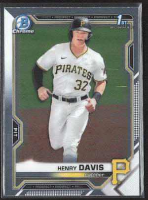 2021 Bowman Draft #BDC-48a Henry Davis Chrome